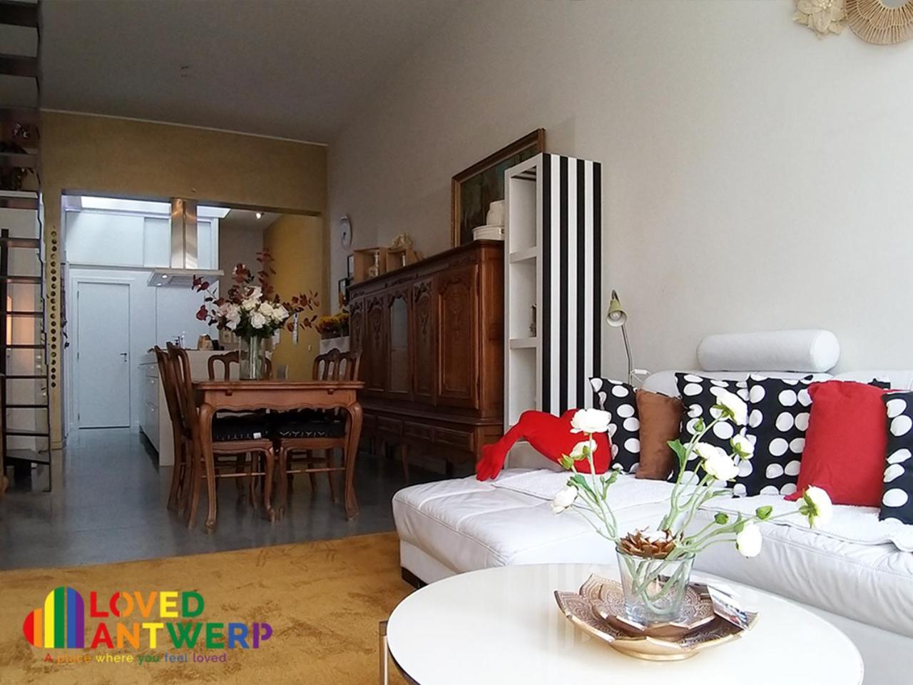 Wellness Loft With Sauna, Jacuzzi, Roof Terrace & Amazing View Leilighet Antwerpen Eksteriør bilde